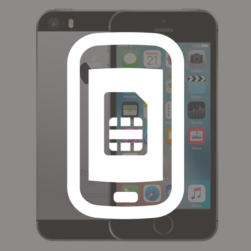 iPhone SE не видит SIM-карту